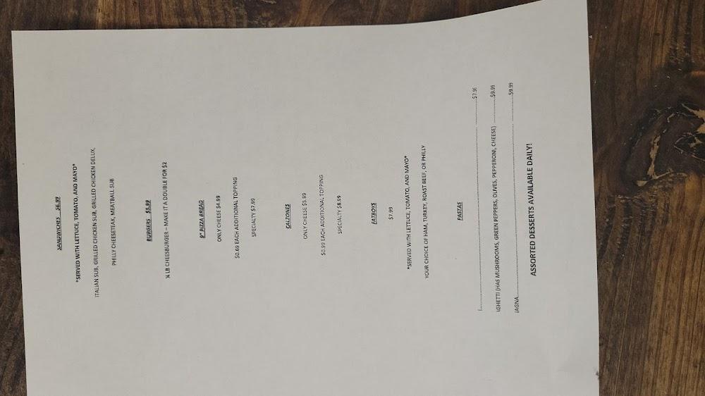 Fat Albert's Pizza Menu image 4