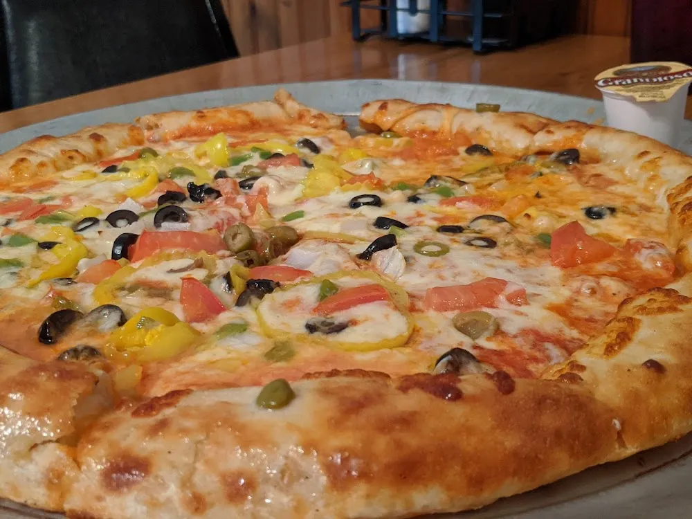 Veggie Pizza Stuffed Crust